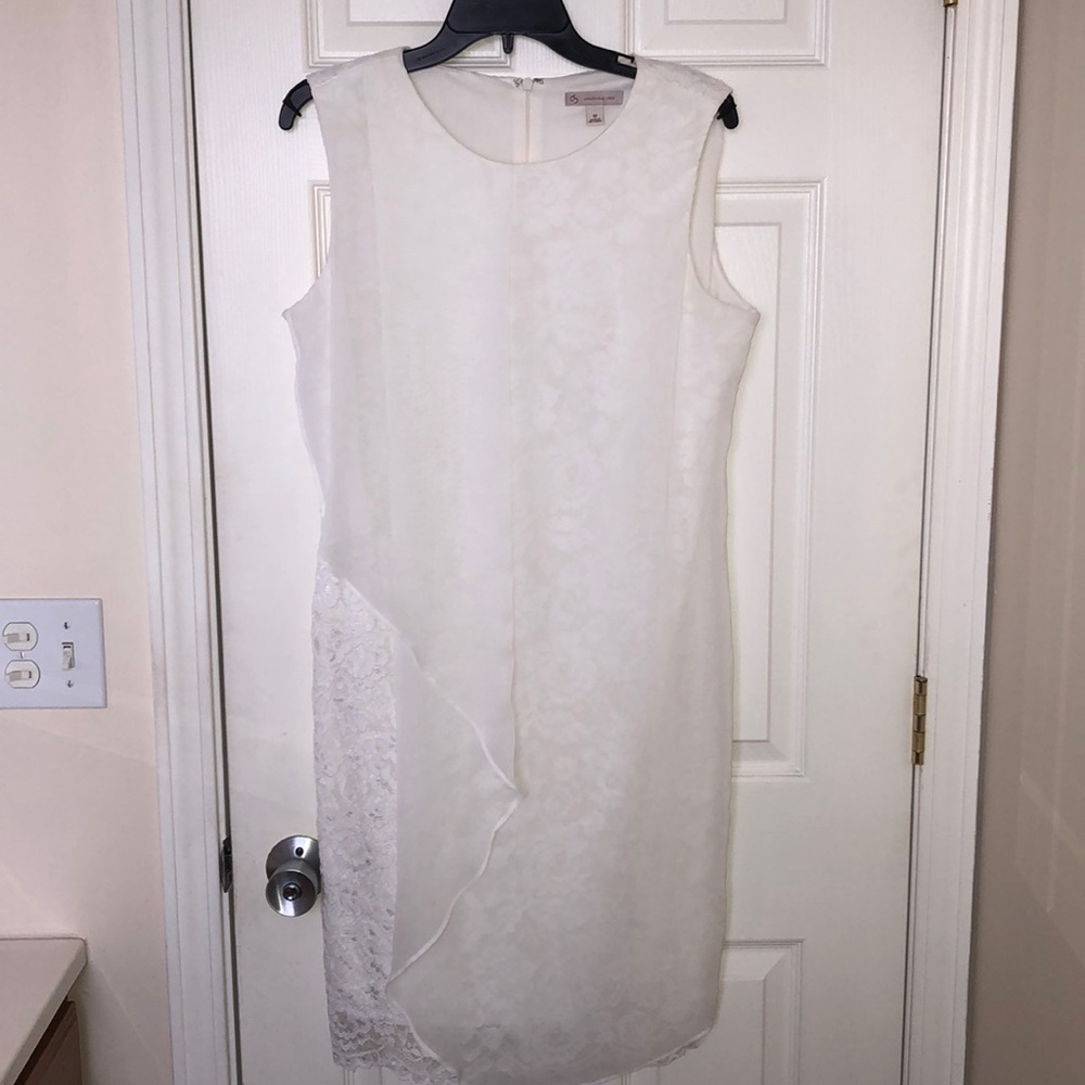 White short dress